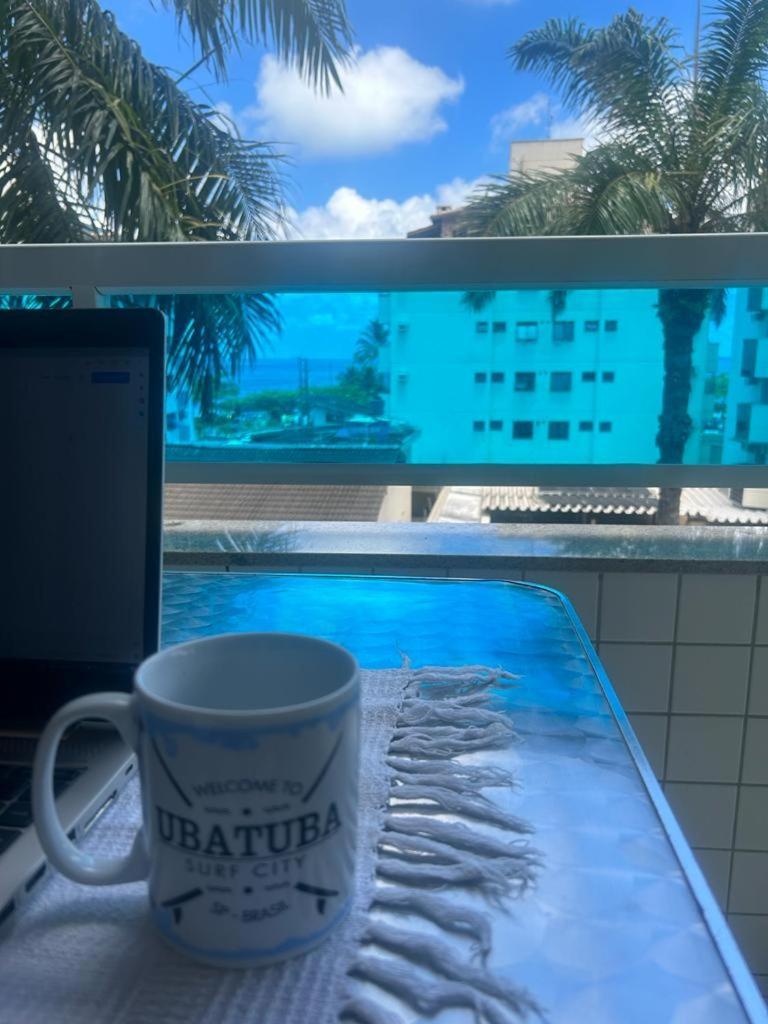 Apartamento área nobre da praia grande, vista para o mar, 3 suítes Ubatuba Exterior foto
